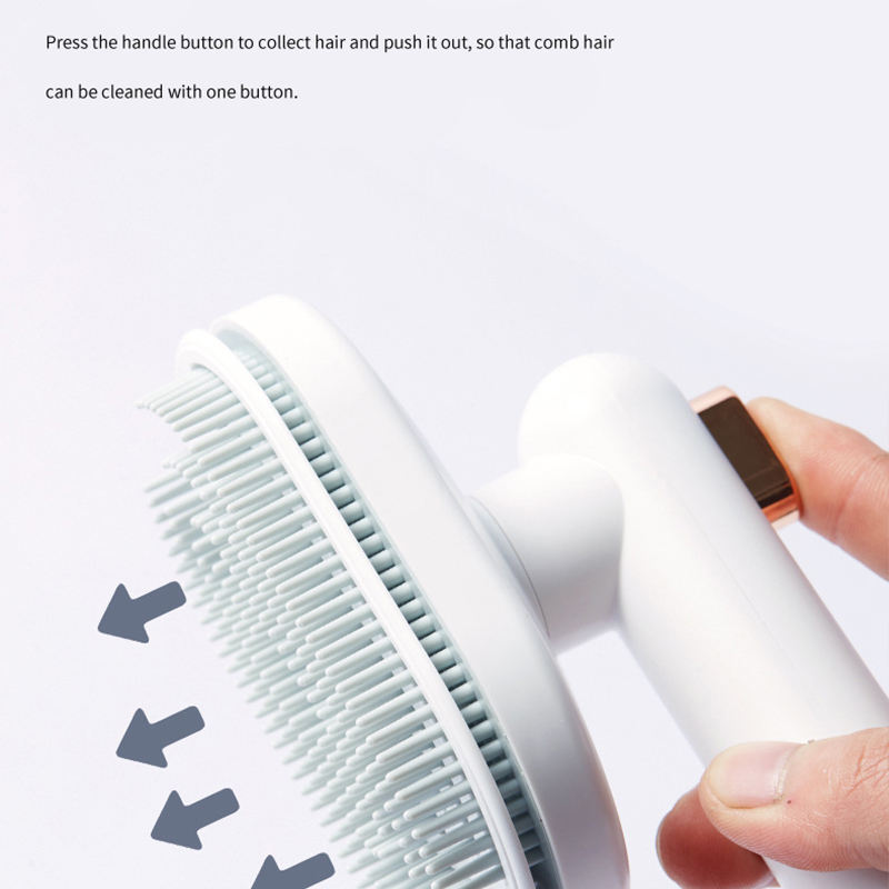 Effortless Grooming with the Ultimate Self-Cleaning Pet Hair Brush! - Paws and Claws warehouse