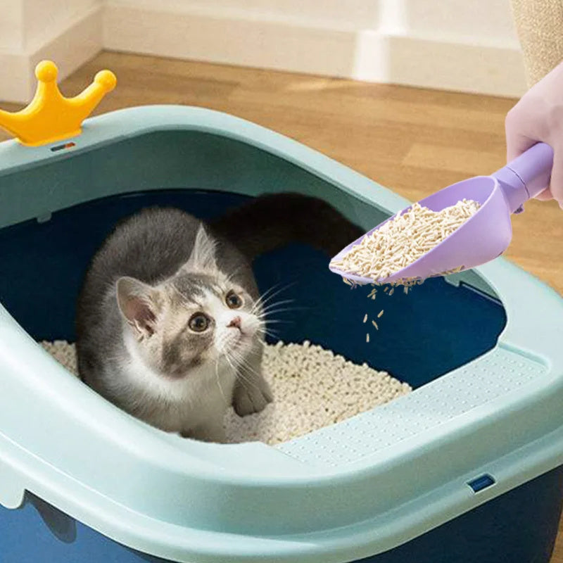 Durable Cat Litter Scoop with Base – Effortless Cleanup for a Fresher Litter Box! - Paws and Claws warehouse